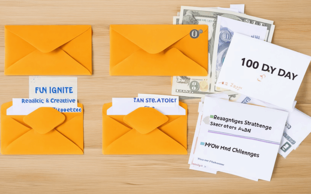 Ignite Fun Money-Saving Ideas: Realistic & Creative Strategies Using Envelopes & 100-Day Challenges