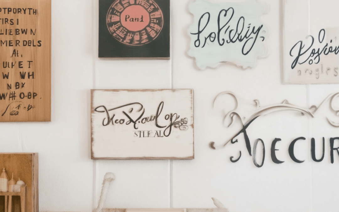 How to Infuse Witty Humor into Your Home Decor with Hobby Lobby and Words on Walls