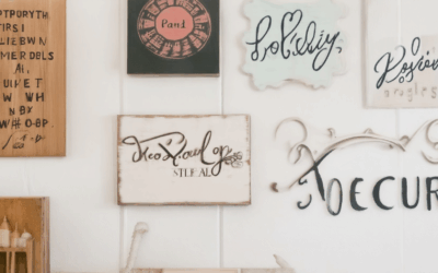 How to Infuse Witty Humor into Your Home Decor with Hobby Lobby and Words on Walls